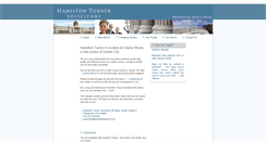 Desktop Screenshot of hamiltonturner.com
